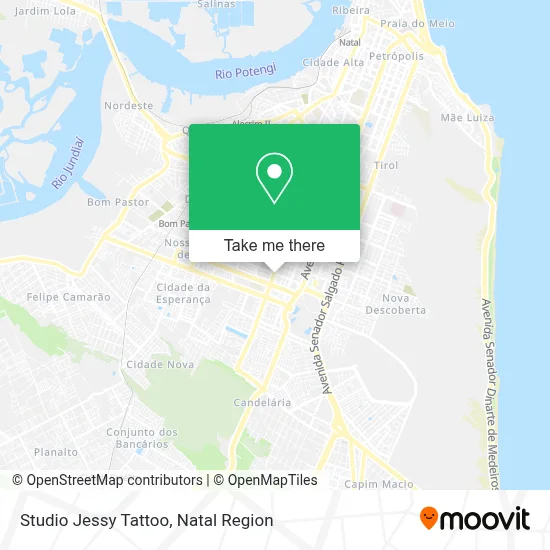 Studio Jessy Tattoo map