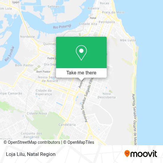 Loja Lilu map