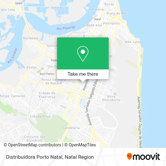Distribuidora Porto Natal map