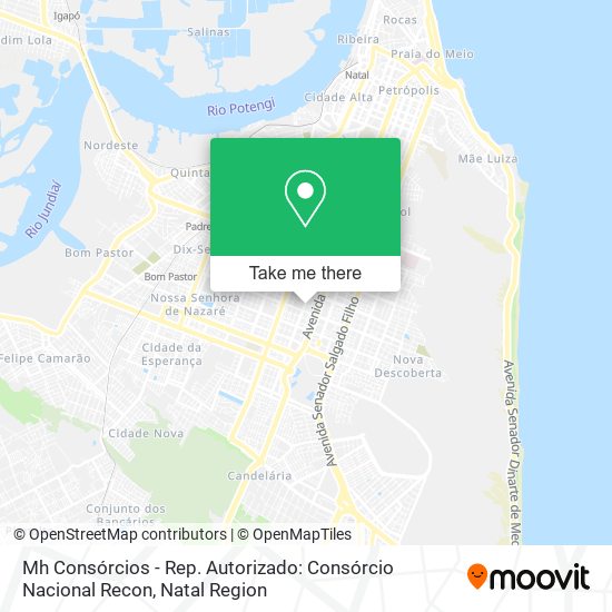 Mapa Mh Consórcios - Rep. Autorizado: Consórcio Nacional Recon