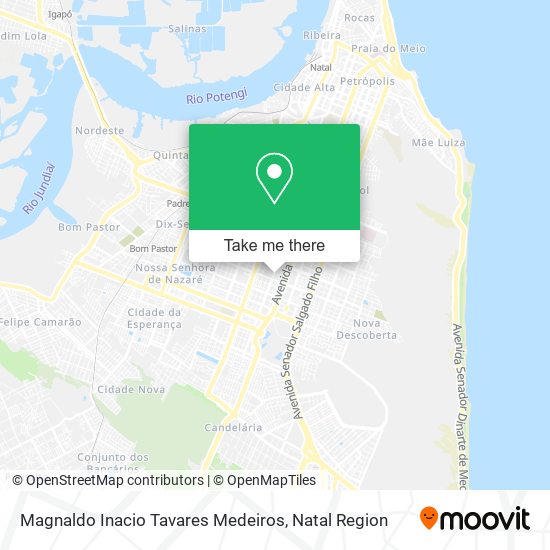 Magnaldo Inacio Tavares Medeiros map
