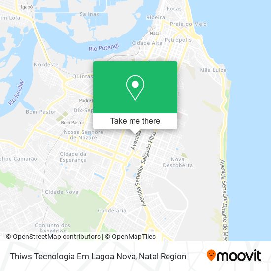 Mapa Thiws Tecnologia Em Lagoa Nova