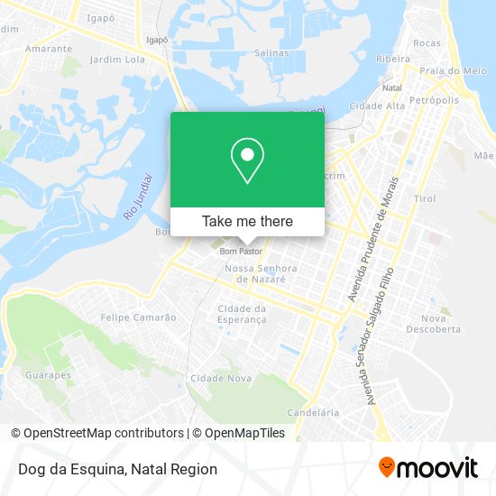 Dog da Esquina map