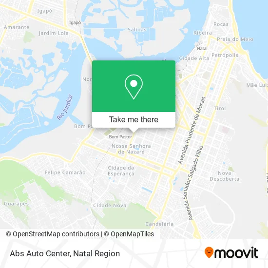Abs Auto Center map