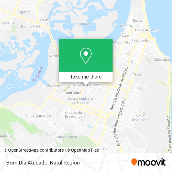 Bom Dia Atacado map