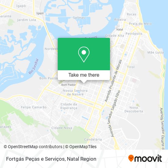 Fortgás Peças e Serviços map