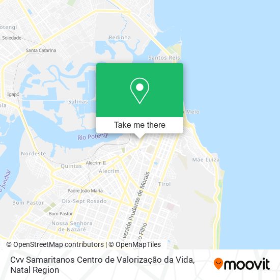 Cvv Samaritanos Centro de Valorização da Vida map