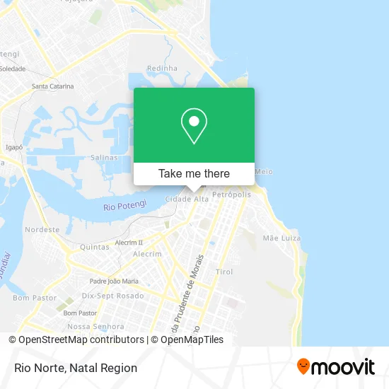 Rio Norte map