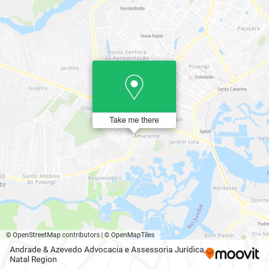 Andrade & Azevedo Advocacia e Assessoria Jurídica map