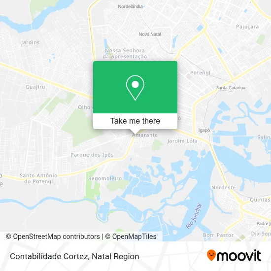 Contabilidade Cortez map