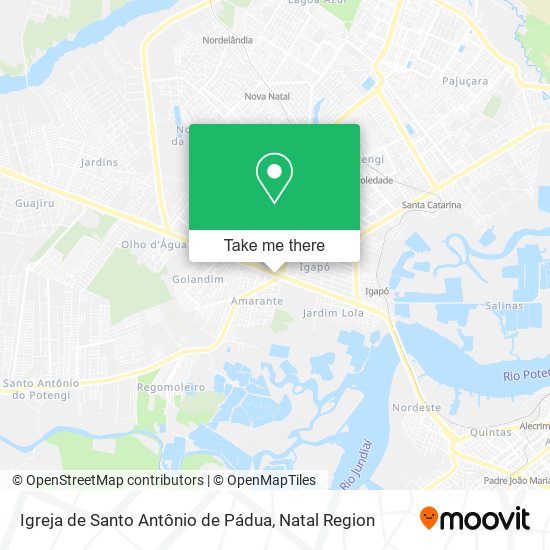 Igreja de Santo Antônio de Pádua map