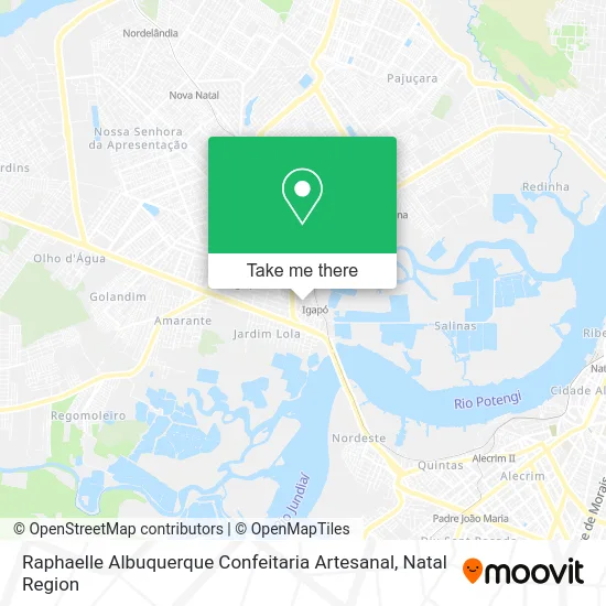 Raphaelle Albuquerque Confeitaria Artesanal map