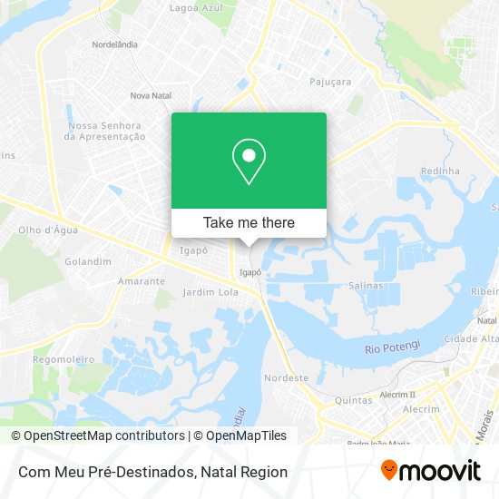 Com Meu Pré-Destinados map