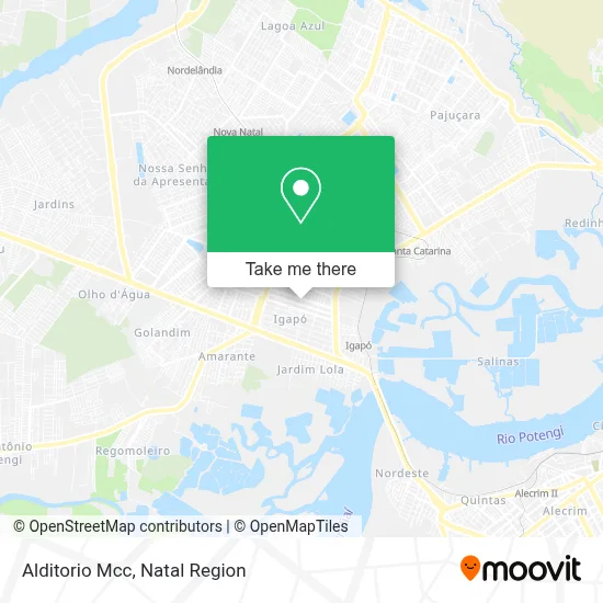 Alditorio Mcc map