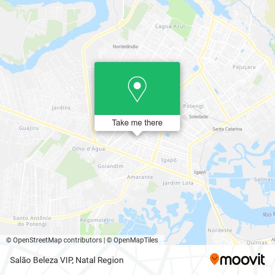 Salão Beleza VIP map