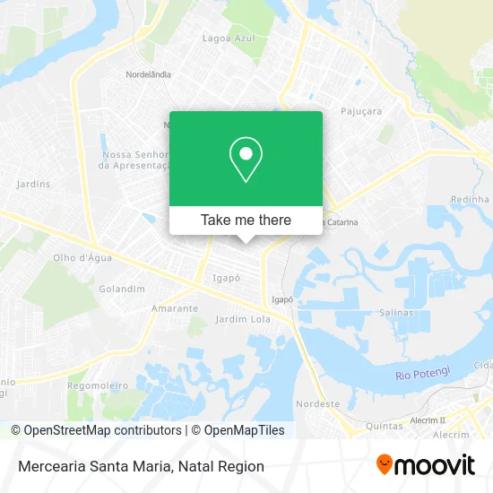 Mercearia Santa Maria map