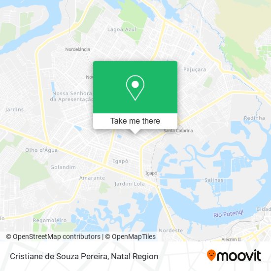 Cristiane de Souza Pereira map