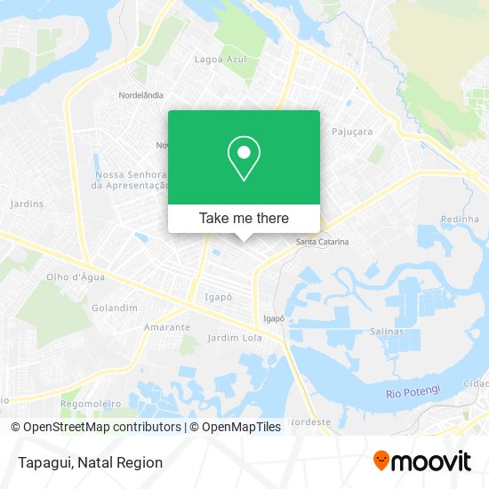 Tapagui map