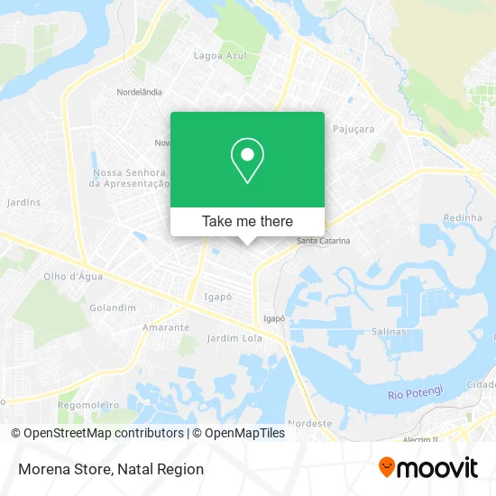 Morena Store map