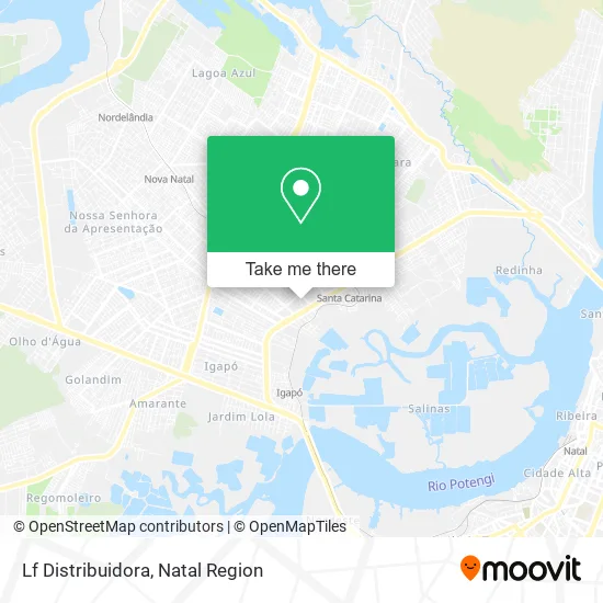 Lf Distribuidora map