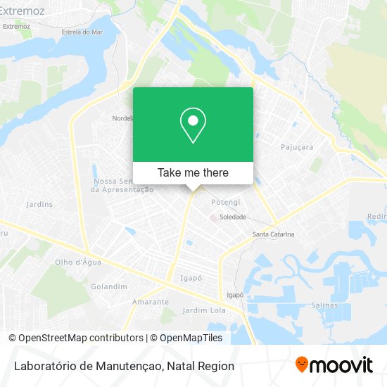 Mapa Laboratório de Manutençao