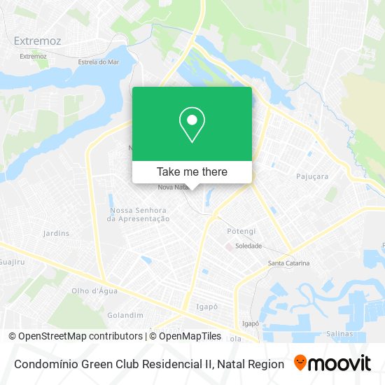 Mapa Condomínio Green Club Residencial II