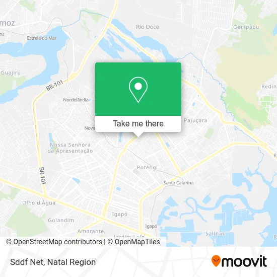 Sddf Net map