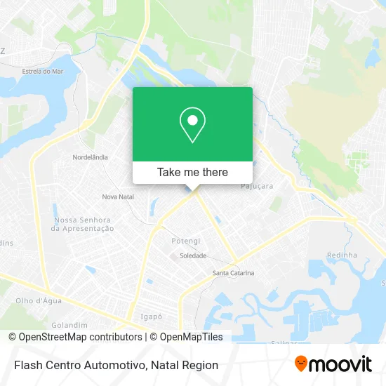 Flash Centro Automotivo map