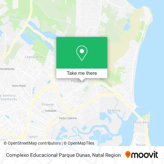 Complexo Educacional Parque Dunas map