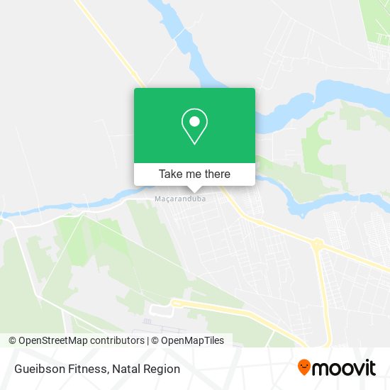 Mapa Gueibson Fitness