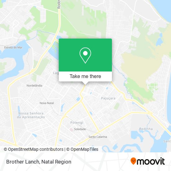 Mapa Brother Lanch