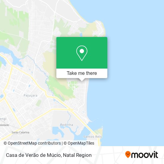 Casa de Verão de Múcio map