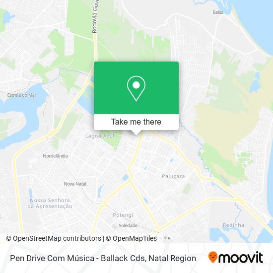 Pen Drive Com Música - Ballack Cds map