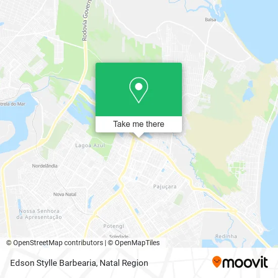 Edson Stylle Barbearia map