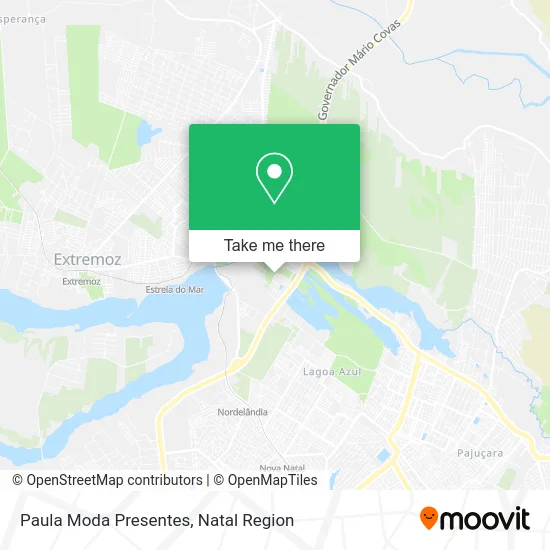 Paula Moda Presentes map