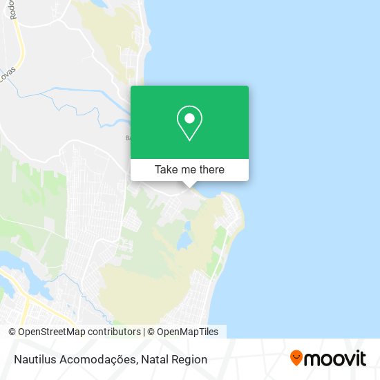 Nautilus Acomodações map