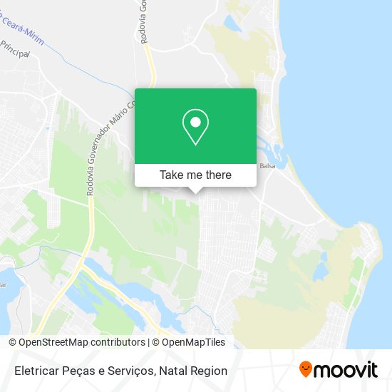 Eletricar Peças e Serviços map