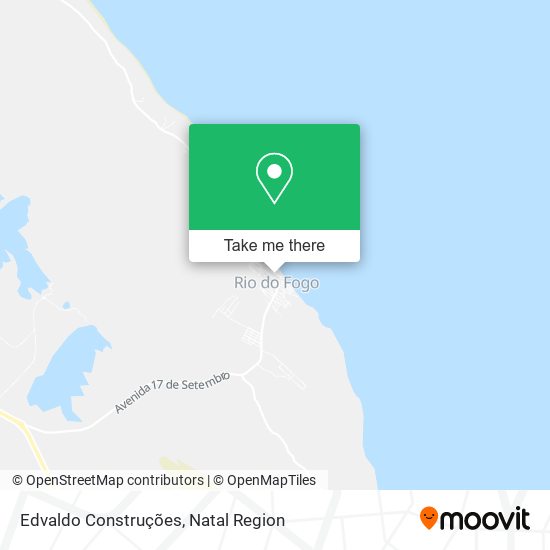 Edvaldo Construções map