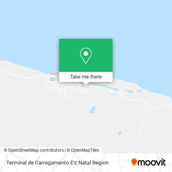 Terminal de Carregamento EV map