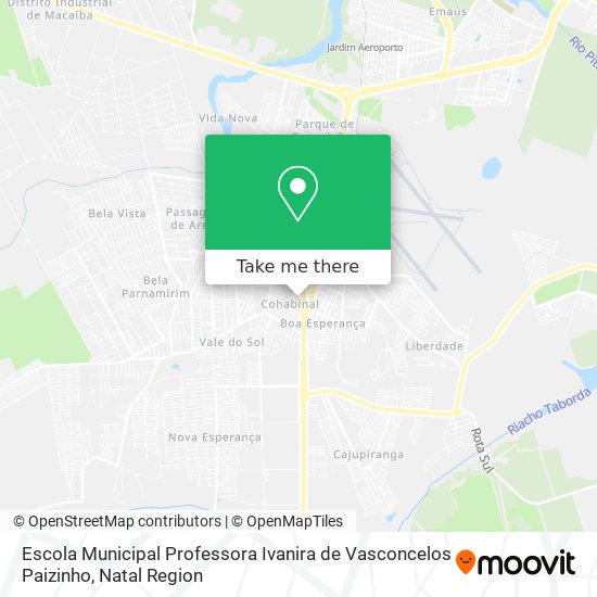 Escola Municipal Professora Ivanira de Vasconcelos Paizinho map