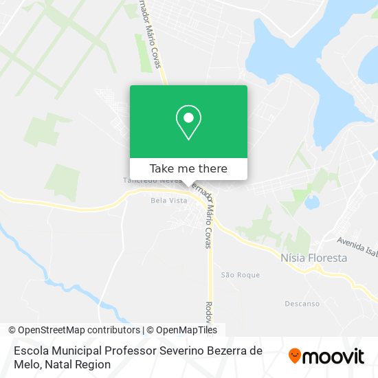 Escola Municipal Professor Severino Bezerra de Melo map