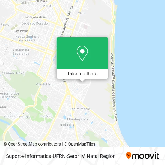 Suporte-Informatica-UFRN-Setor IV map