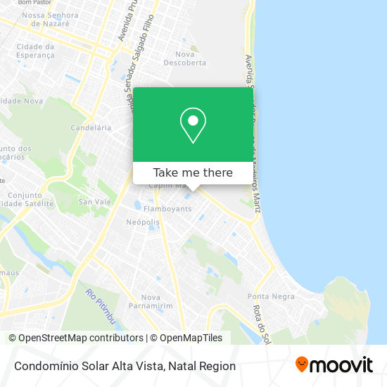 Mapa Condomínio Solar Alta Vista