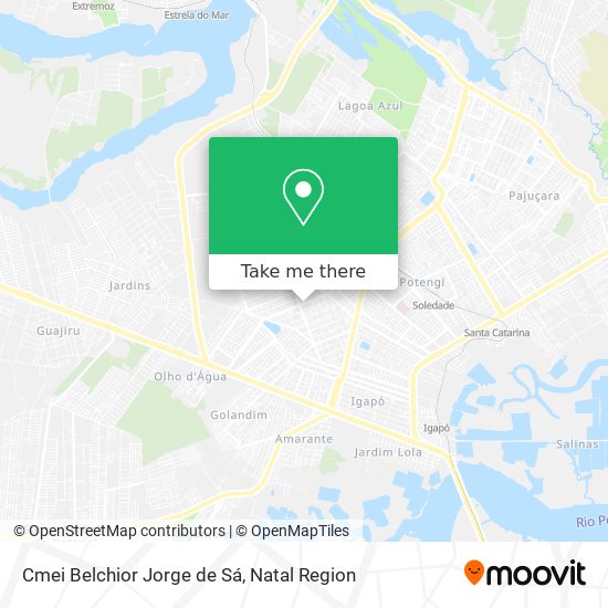 Cmei Belchior Jorge de Sá map