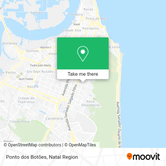 Ponto dos Botões map