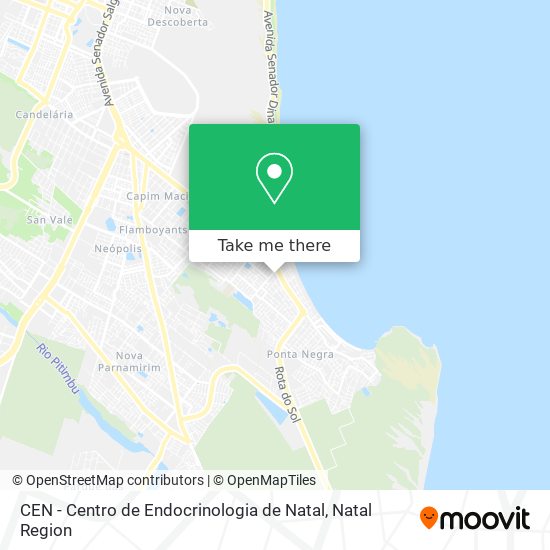 CEN - Centro de Endocrinologia de Natal map