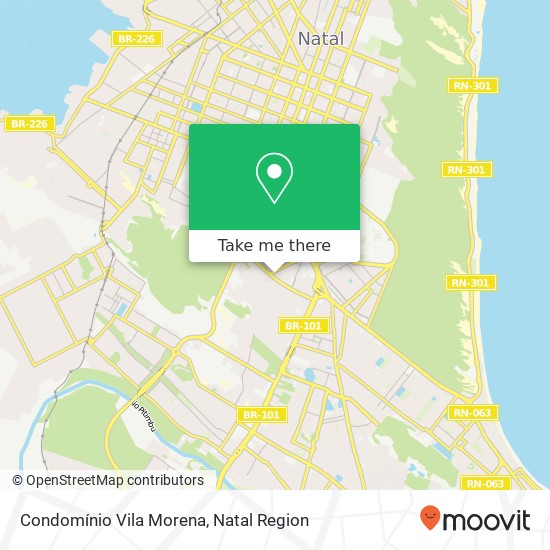 Condomínio Vila Morena map