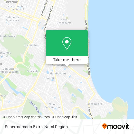 Supermercado Extra map