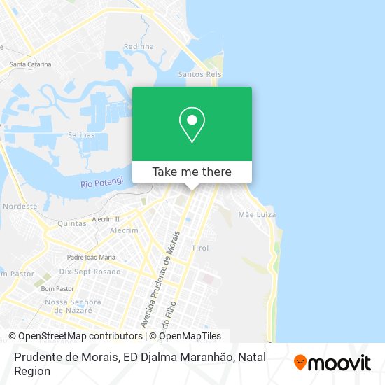 Mapa Prudente de Morais, ED Djalma Maranhão
