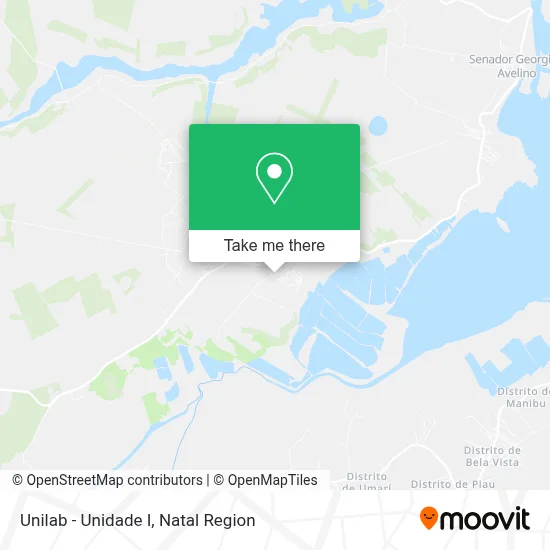 Unilab - Unidade I map